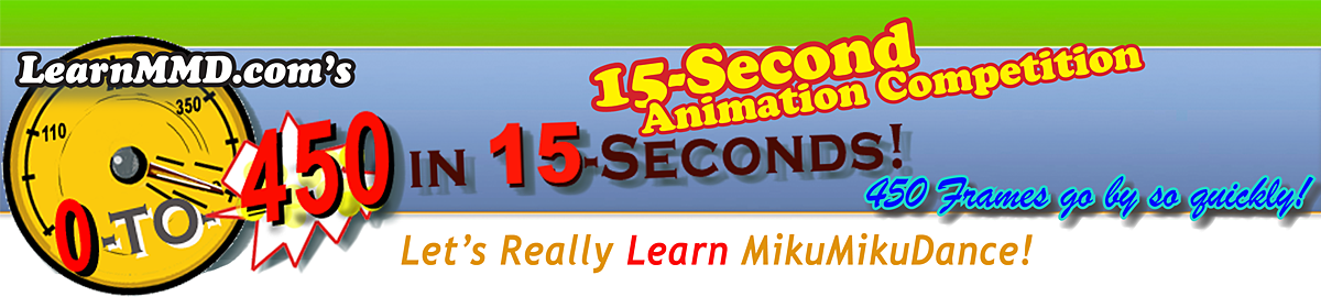 ZERO-TO-450 Really Learn MMD as you create your own 3D animaitons